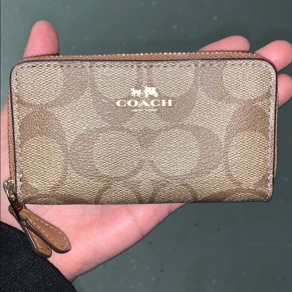 Coach mini wallet